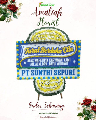 Papan Bunga Duka di Pakasai