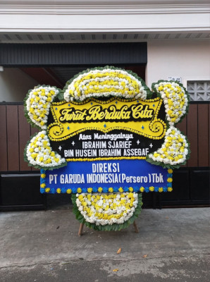 Papan Bunga Duka di Pakasai